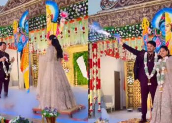 Viral Video: अपनी शादी में शिव और शक्ति का आर्शीवाद पाना चाहता थे कपल, बीच स्टेज हो गई ये बड़ी गलती