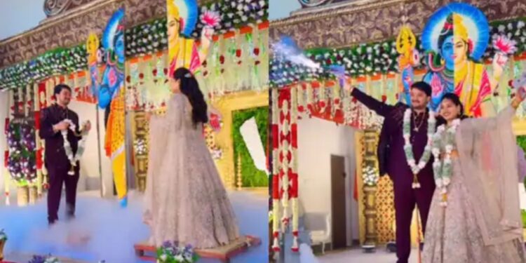Viral Video: अपनी शादी में शिव और शक्ति का आर्शीवाद पाना चाहता थे कपल, बीच स्टेज हो गई ये बड़ी गलती