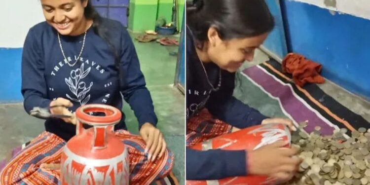 दीदी की गुल्लक से निकले इतने सिक्के, पैसे देखकर लोगों की फटी रह गई आंखें