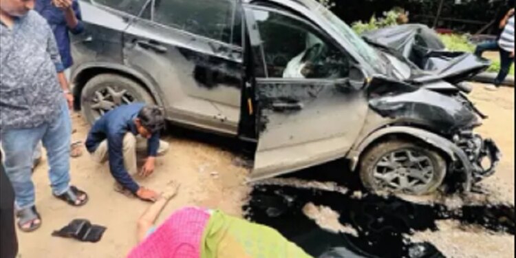 शराबबंदी वाले गुजरात के गांधीनगर में नशे में धुत ड्राइवर ने लोगों को कुचला, चार की मौत, कई घायल