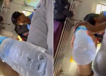 Viral: ₹15 वाले पानी को लेकर ट्रेन में चल रहा था स्कैम, बनाई वीडियो तो पैंट्री वाले ने कर दिया ऐसा काम