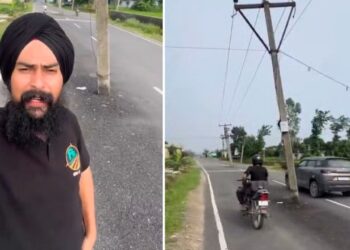 Viral Video: 90 डिग्री पुल छोड़िए, इंजीनियरों का ये ‘मुजस्सिमा’ देखिए; हिमाचल में सड़क के बीचों-बीच लगे बिजली के खंभे!