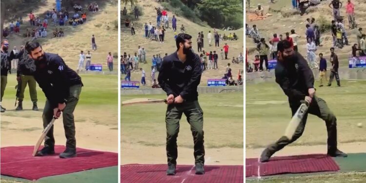 कश्मीर के युवाओं के साथ क्रिकेट खेलते दिखे भारतीय सेना के अधिकारी, वायरल Video ने जीता दिल