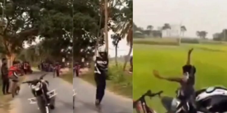 Viral Video: सड़क के बीचोंबीच स्टंट कर रहा था बंदा, अचानक हुआ कुछ ऐसा…बिना मतलब बच्चे के साथ हो गई दुर्घटना