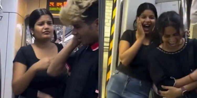 Viral Video: बिना मतलब लड़की ने मारा थप्पड़ तो लड़के ने ऐसे लिया बदला, नजारा देख हंसी नहीं होगी कंट्रोल