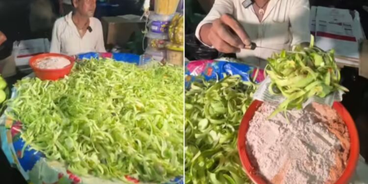 Viral Video: मार्केट में बिक रहा है मसालेदार खीरे का छिलका, रकम जान माथा पकड़ लेंगे आप