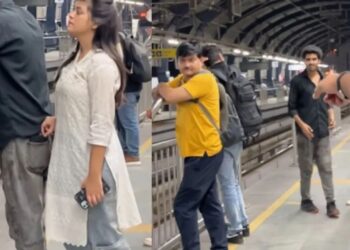 Viral Video: मेट्रो स्टेशन पर फोन चोरी करते पकड़ी गई चोरनी, फिर दिखा कुछ ऐसा सीन, देखकर नहीं होगा आंखों पर यकीन