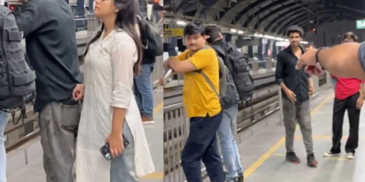 Viral Video: मेट्रो स्टेशन पर फोन चोरी करते पकड़ी गई चोरनी, फिर दिखा कुछ ऐसा सीन, देखकर नहीं होगा आंखों पर यकीन