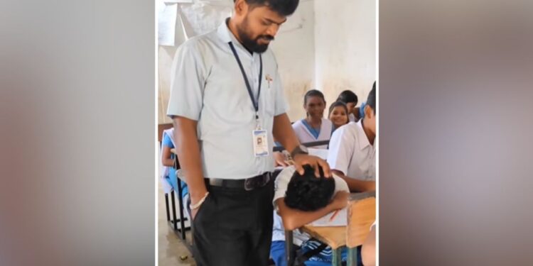 Viral: एग्जाम के दौरान सो गया छात्र, फिर मास्साब ने जो किया वो देखने लायक है