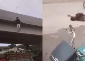 Viral Video: फ्लाईओवर से स्टंट मारकर हीरो बनना चाहता था लड़का, अंत में हुआ कुछ बुरी तरीके से छील गई पीठ
