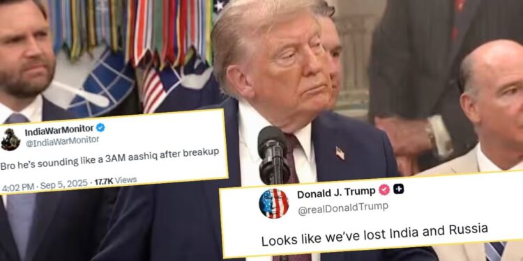 ‘भारत और रूस…’, Donald Trump का ‘ब्रेकअप’ ट्वीट वायरल! मौज लेते हुए लोग बोले- ‘ठुकरा के मेरा प्यार…’