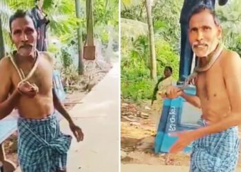 Viral Video: गले में खतरनाक कोबरा लपेटकर ‘चीता’ बन रहा था शख्स, फिर जो हुआ