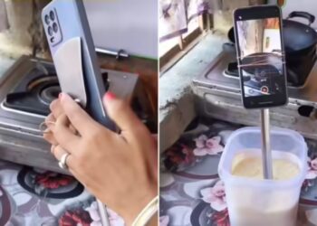 Viral Video: नए ब्लॉगर के लिए बड़ा काम का है ये जुगाड़, बिना पैसे हो जाएगा ट्राइपॉड का काम