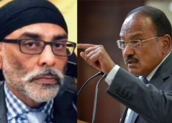 ‘कनाडा या अमेरिका आकर दिखाओ’, खालिस्तानी पन्नू ने NSA अजीत डोभाल को क्यों दी गीदड़भभकी? | Khalistani Terrorist Gets Bail In Canada Threat Against Ajit Doval Delhi Will Become Khalistan