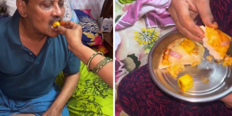 Viral Video: जब बेटियों ने पापा को खिलाया घर का बना पिज्जा, देखने लायक है रिएक्शन