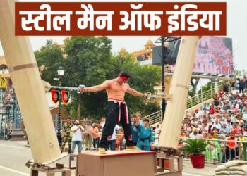 Video: जिराफ जितना वजन सहा, गर्दन से मोड़ीं 21 लोहे की सलाखें; ये हैं Steel Man Of India, अब किया ये खौफनाक कारनामा