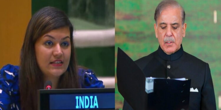 UN में पाक पीएम शरीफ ने ‘जीत’ का दावा कर खुद उड़वा लिया मजाक | Petal Gehlot in UN: Indian diplomat retorts to Pak PM Sharif’s victory’ claim