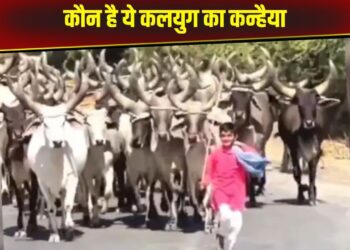 Viral Video: कौन है ये कलयुग का कन्हैया, जिसकी एक आवाज पर खींचे चली आती है सैकड़ों गाय