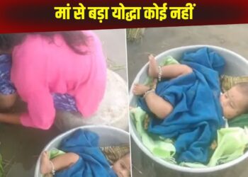 Viral: नन्ही परी का ध्यान रखते हुए महिला करती दिखी खेत में काम, वीडियो देख लोग बोले- मां सच में किसी योद्धा कम नहीं!