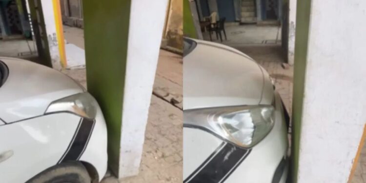 Viral Video: बंदे ने खतरनाक तरीके से पार्क की कार, मास्टर ड्राइवर का कारनामा देख लोग हुए हैरान