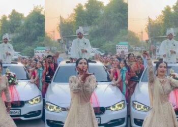 Viral Video: गाड़ी में भइया आगे चली बहना, बीच सड़क दूल्हे राजा के लिए लड़की ने किया जोरदार डांस