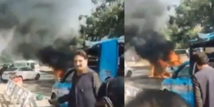Pakistan Blast: भारत के बाद अब पाकिस्तान में भीषण धमाका, 12 लोगों की मौत | islamabad court blast car cylinder explosion g11 sector pakistan high alert
