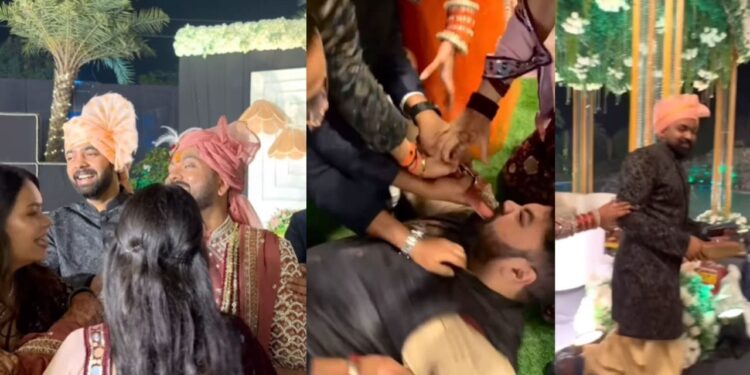 Viral Video: जूता चुराई रस्म के दौरान दिखा घराती-बराती के बीच हाईवोल्टेज ड्रामा, वीडियो देख खूब हंसने वाले हैं आप