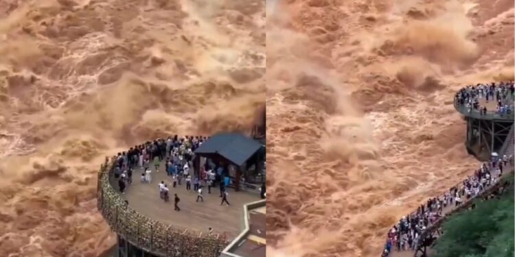 Viral Video: ऐसी खतरनाक जगह जाना चाहेंगे आप? वीडियो देखते ही सिहर उठे लोग