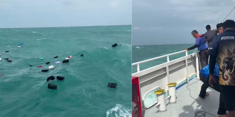 Viral Video: समुद्र में बह गए यात्रियों के लगेज, वीडियो देख लोग हैरान, आखिर क्या है माजरा