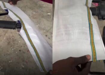Viral Video: बाइक राइड के दौरान शख्स ने खुद को बचाने के लिए बैठाया तगाड़ा जुगाड़, वीडियो देख खूब हंसें लोग