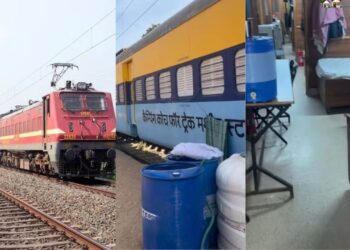Viral Video: बंदे ने ट्रेन के कोच को ही बना लिया अपना आशियाना, कोच के अंदर दिखा शानदार नजारा