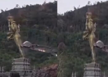थाईलैंड-कंबोडिया बॉर्डर पर बुलडोजर से गिराई गई विष्‍णु भगवान की विशाल प्रतिमा, भारत ने जताई नाराजगी | Thai cambodia border dispute: Lord Vishnu Statue demolished, India expressed displeasure