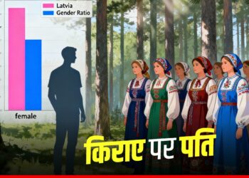 Weird World: इस यूरोपियन देश में मर्दों की भयंकर किल्लत, कंपनियां दे रहीं किराए पर पति, इतना मिलेगा पैसा! | Weird World: latvia-men-shortage-gender-gap-women-renting-husbands-report-news-hindi