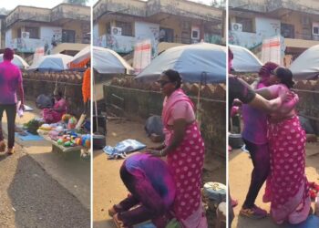 Viral Video: ‘मां, CRPF में सिलेक्शन हो गया’, सड़क किनारे सब्जी बेच रही मां के पैरों में गिरकर रो पड़ा बेटा