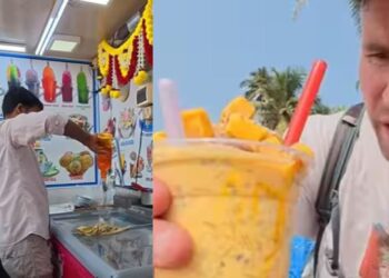 Viral Video: विदेशी शख्स ने पहली बार खाया इंडियन फालूदा, फिर दिया ऐसा रिएक्शन और कही ये बात