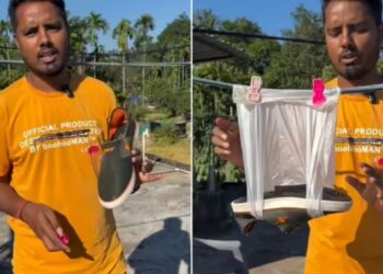 Viral Video: ठंड में कैसे जल्दी सूखेंगे जूते? बंदे ने वीडियो बनाकर बता दिया ये हैक