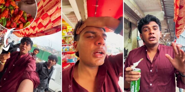 Viral Video: एक झटके में चबा ली दुनिया की सबसे तीखी मिर्च, फिर जो हुआ आप भी देखिए