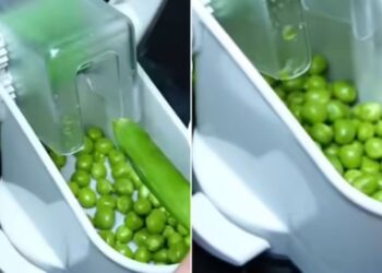Viral Video: मार्केट में मटर छीलने की नई मशीन, वीडियो देख यूजर्स ने इसे बताया फालतू