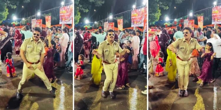 Viral Video: ‘पुलिसवाले’ ने ‘सात समंदर’ गाने पर किया ऐसा डांस, हंस-हंसकर लोटपोट हो गई जनता