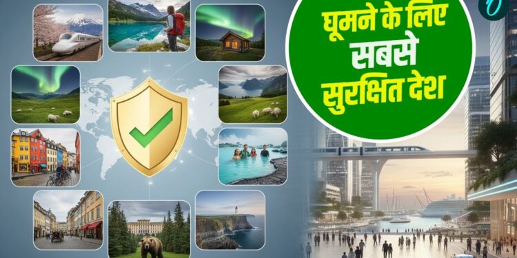Worlds Safest Countries to Travel: घूमने के लिए ये हैं दुनिया के सबसे सुरक्षित 10 देश, भारत की रैंकिंग क्या? | Worlds Safest Countries to Travel in 2026 Top 10 Travel Safety Rankings Why India Is Missing
