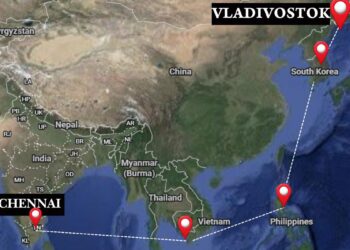Chennai Vladivostok Corridor: शुरू होने वाला है रूस-भारत का समुद्री ट्रेड कॉरिडोर! किन सेक्टर्स को होगा फायदा | chennai-vladivostok-corridor-india-russia-trade-in-24-days-world-news-in-hindi