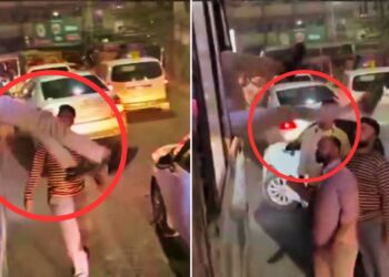 Viral Video: चोर बना ‘स्पाइडरमैन’, तो यात्रियों ने यूं निकाली उसकी हवा; वायरल हुआ ये वीडियो
