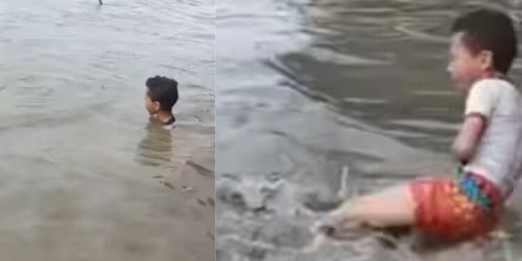 Viral Video: नदी में आराम फरमा रहे बच्चे पर मगरमच्छ ने किया हमला, अंत हुआ कुछ ऐसा देखकर हलक में आ जाएगा कलेजा