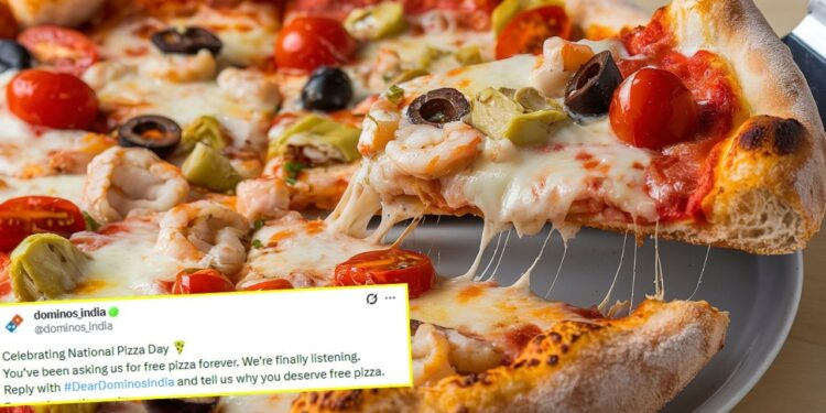 अरे गजब! डोमिनोज खिलाएगा 1 साल तक Free Pizza, बस ये छोटा-सा काम करना होगा आपको