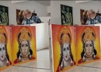 Viral Video: 3D तस्वीर में राम और आइने में हनुमान, आर्टिस्ट ने दिखाई अपनी अद्भुत कला