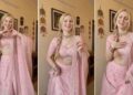Viral Video: पिंक लहंगे में विदेशी महिला ने किया गजब का डांस, देसी ठुमकों पर फिदा हुआ इंटरनेट!