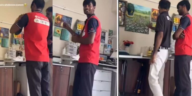 Viral: कला समझने के लिए डिग्री नहीं दिल चाहिए, वीडियो देख लोग बोले- जिम्मेदारियों के बीच छिपा कलाकार?