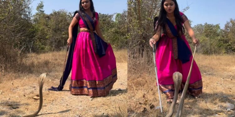 Viral Video: सज-धज कर कोबरा के सामने पहुंची लड़की, फिर जो हुआ…देखकर चौंक जाएंगे आप