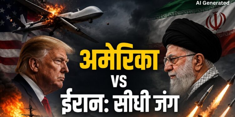 Iran Vs America: ईरान ने मार गिराया अमेरिकी ड्रोन, जवाबी कार्रवाई में अमेरिका ने तेहरान पर बरसाए बम | iran vs america conflict us mq9 drone shot down centcom strikes southern iran mojtaba khamenei warning