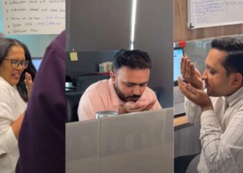 Viral Video: बंदे ने प्रसाद के नाम पर ऑफिस में लोगों को पिला दिया नींबू का रस, कर्मचारियों के एक्सप्रेशन बने इंटरनेट सेंसेशन